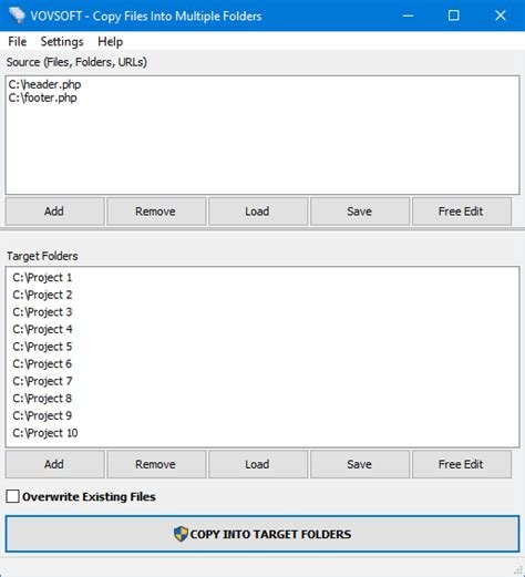 Download VovSoft Copy Files