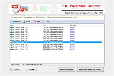 Total PDF Watermark Remover